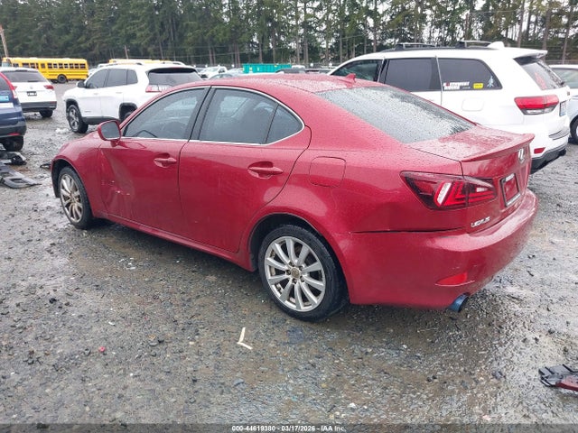 2008 Lexus Is 250 მანქანა იყიდება აუქციონზე, vin: JTHCK262182020591, აუქციონის ნომერი: 44619380