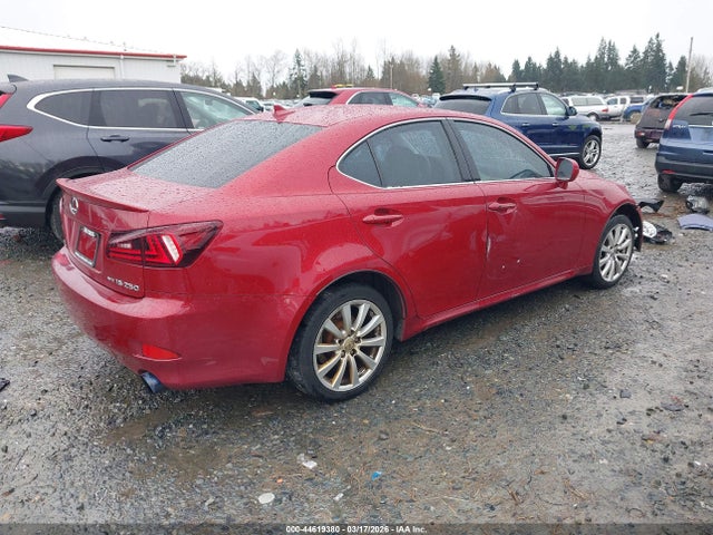 2008 Lexus Is 250 მანქანა იყიდება აუქციონზე, vin: JTHCK262182020591, აუქციონის ნომერი: 44619380