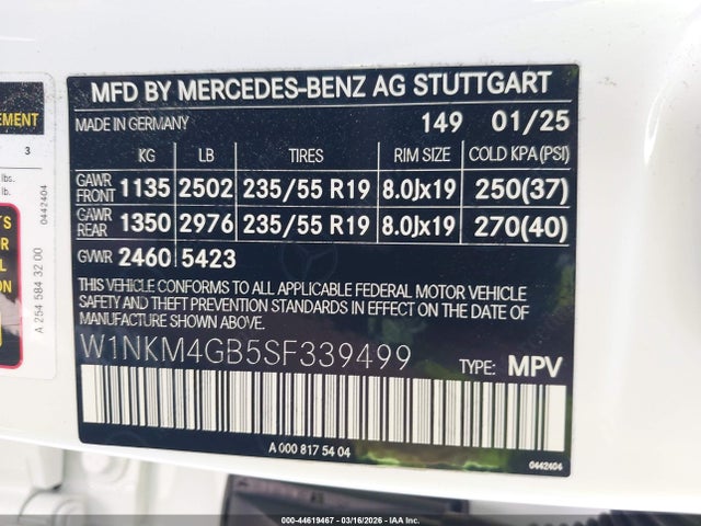 2025 MERCEDES-BENZ GLC 300 W1NKM4GB5SF339499 Photo 8