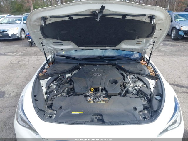 44619576 :رقم المزاد ، JN1EV7EL3LM380163 vin ، 2020 Infiniti Q60 Luxe Awd مزاد بيع