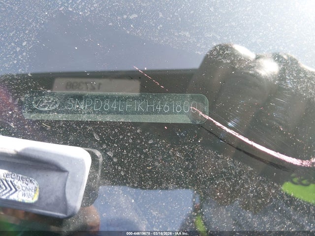 5NPD84LF1KH461800 Hyundai ELANTRA SEL