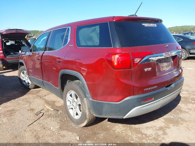 Aukcja sprzedaży 2018 Gmc Acadia Sle-1, vin: 1GKKNKLA3JZ144704, numer aukcji: 44619699