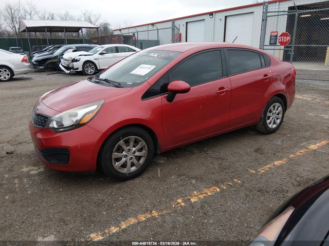 2014 Kia Rio Lx მანქანა იყიდება აუქციონზე, vin: KNADM4A33E6379650, აუქციონის ნომერი: 44619734