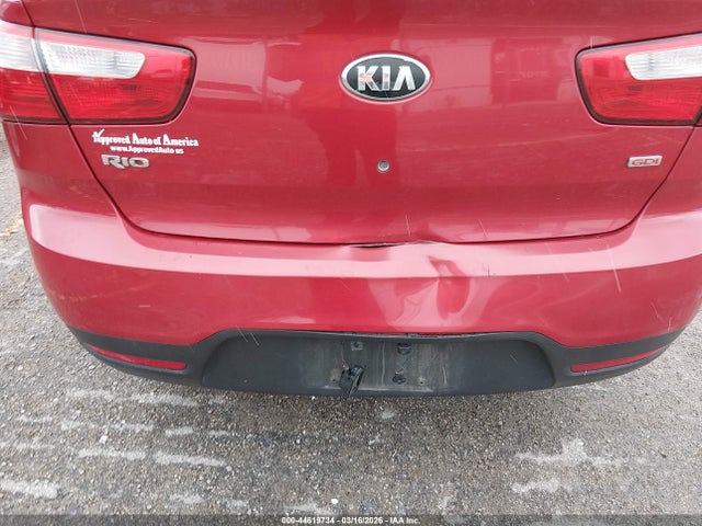 2014 Kia Rio Lx მანქანა იყიდება აუქციონზე, vin: KNADM4A33E6379650, აუქციონის ნომერი: 44619734