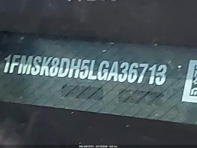 2020 FORD EXPLORER 1FMSK8DH5LGA36713 Photo 8