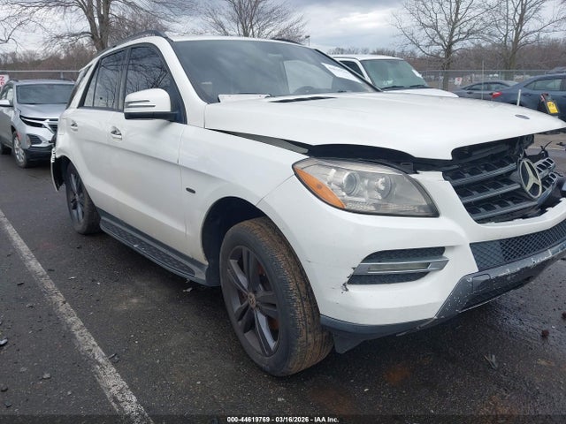 Продаж на аукціоні авто 2012 Mercedes-benz Ml 350 4matic, vin: 4JGDA5HB7CA067822, номер лоту: 44619769