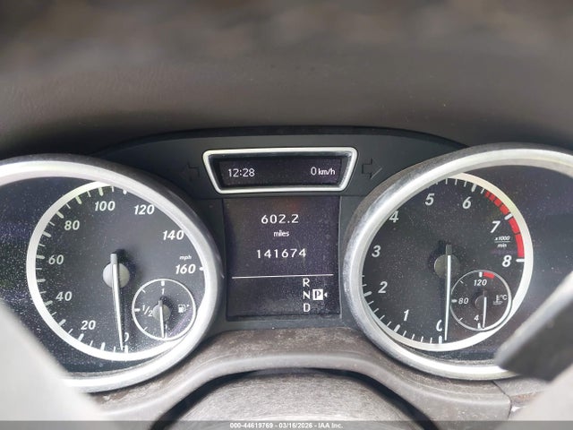 Aukcja sprzedaży 2012 Mercedes-benz Ml 350 4matic, vin: 4JGDA5HB7CA067822, numer aukcji: 44619769