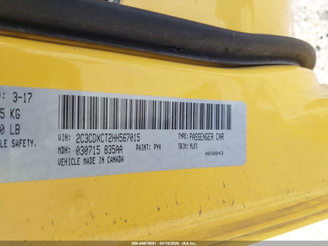 2017 DODGE CHARGER 2C3CDXCT2HH567015 Photo 8