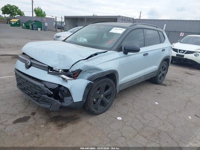 44619904 :رقم المزاد ، 3VV2C7B25SM039367 vin ، 2025 Volkswagen Taos 1.5t Se Black مزاد بيع