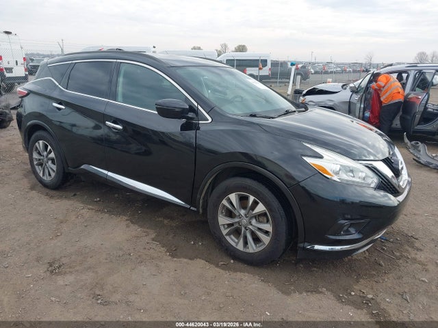 2018 Nissan Murano Sv მანქანა იყიდება აუქციონზე, vin: 5N1AZ2MH7JN108766, აუქციონის ნომერი: 44620043