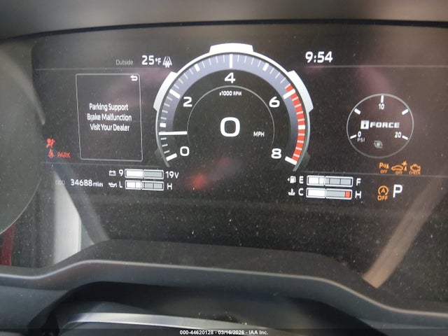 2025 Toyota Tundra Limited მანქანა იყიდება აუქციონზე, vin: 5TFJA5DB2SX330422, აუქციონის ნომერი: 44620128