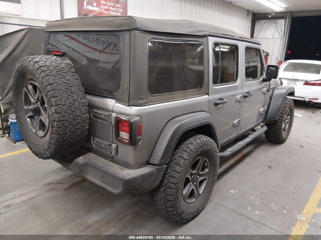 1C4HJXDG2JW246224 Jeep Wrangler Unlimited Sport S 4x4