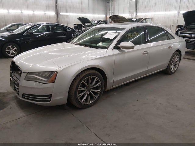 2012 Audi A8 L 4.2 მანქანა იყიდება აუქციონზე, vin: WAURVAFD3CN010907, აუქციონის ნომერი: 44620166