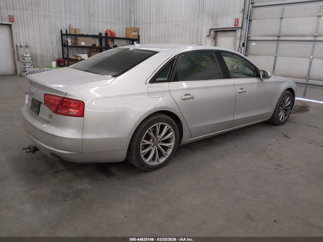 2012 Audi A8 L 4.2 მანქანა იყიდება აუქციონზე, vin: WAURVAFD3CN010907, აუქციონის ნომერი: 44620166