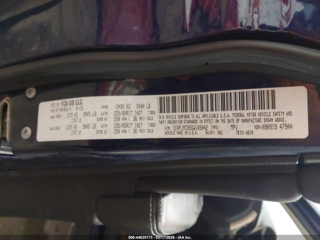 Aukcja sprzedaży 2016 Jeep Cherokee Latitude, vin: 1C4PJMCB5GW145042, numer aukcji: 44620173