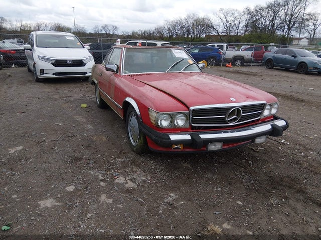 1987 MERCEDES-BENZ 560 WDBBA48D9HA073814