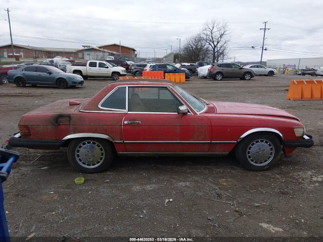 Продажа на аукционе авто 1987 Mercedes-benz 560 Sl, vin: WDBBA48D9HA073814, номер лота: 44620253