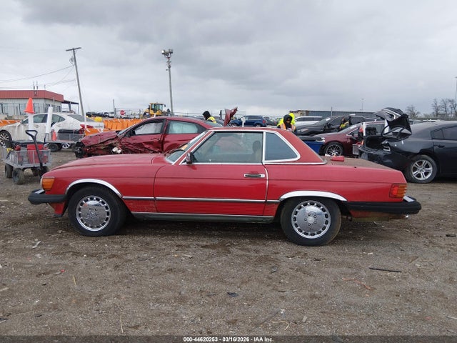 Продажа на аукционе авто 1987 Mercedes-benz 560 Sl, vin: WDBBA48D9HA073814, номер лота: 44620253