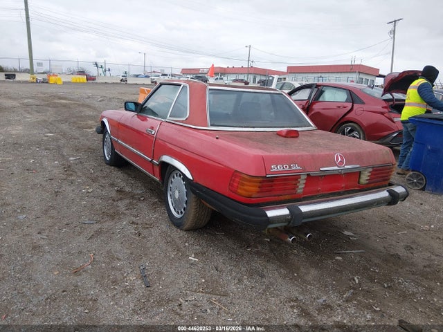 1987 MERCEDES-BENZ 560 WDBBA48D9HA073814 Photo 2