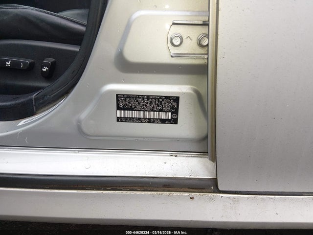 44620334 :رقم المزاد ، JTHCK262985017954 vin ، 2008 Lexus Is 250 مزاد بيع