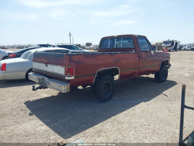44620348 :رقم المزاد ، 1GTEK14H4FF733745 vin ، 1985 Gmc K1500 مزاد بيع