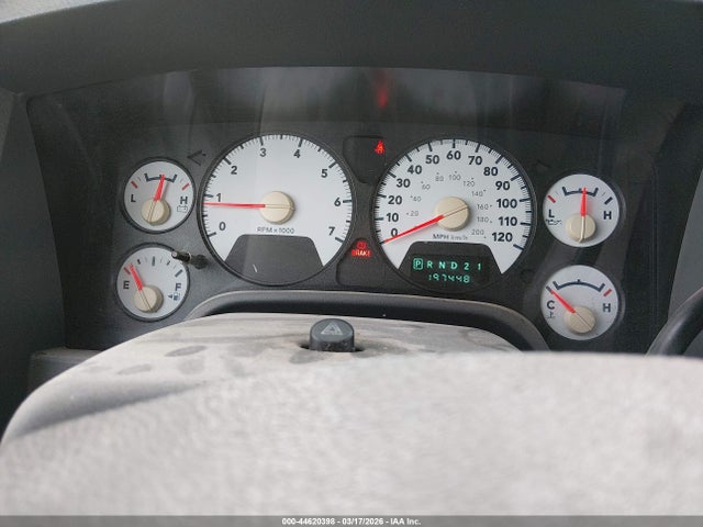 Продаж на аукціоні авто 2007 Dodge Ram 1500 Slt, vin: 1D7HA18247S106256, номер лоту: 44620398