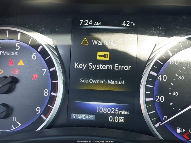 44620450 :رقم المزاد ، JN1BV7AR6FM408944 vin ، 2015 Infiniti Q50 Premium مزاد بيع