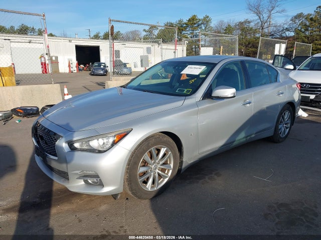 44620450 :رقم المزاد ، JN1BV7AR6FM408944 vin ، 2015 Infiniti Q50 Premium مزاد بيع