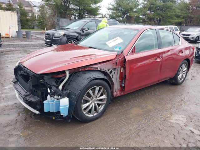 44620491 :رقم المزاد ، JN1BV7AR0EM680601 vin ، 2014 Infiniti Q50 Premium مزاد بيع
