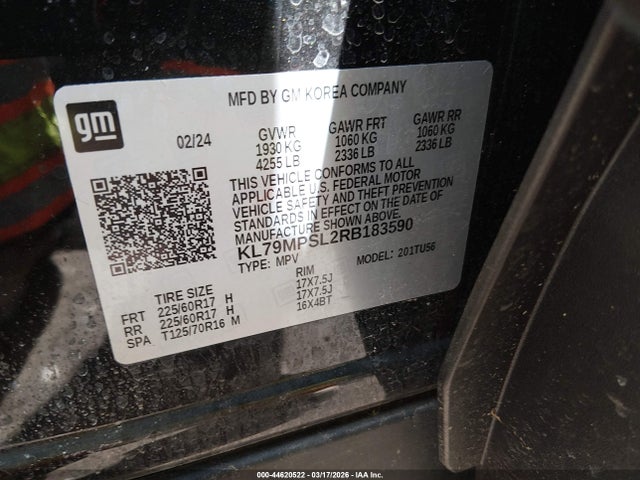 2024 CHEVROLET TRAILBLAZER KL79MPSL2RB183590 Photo 8