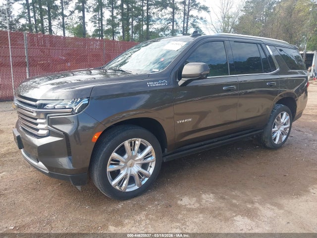 44620537 :رقم المزاد ، 1GNSCTKL3MR156938 vin ، 2021 Chevrolet Tahoe 2wd High Country مزاد بيع