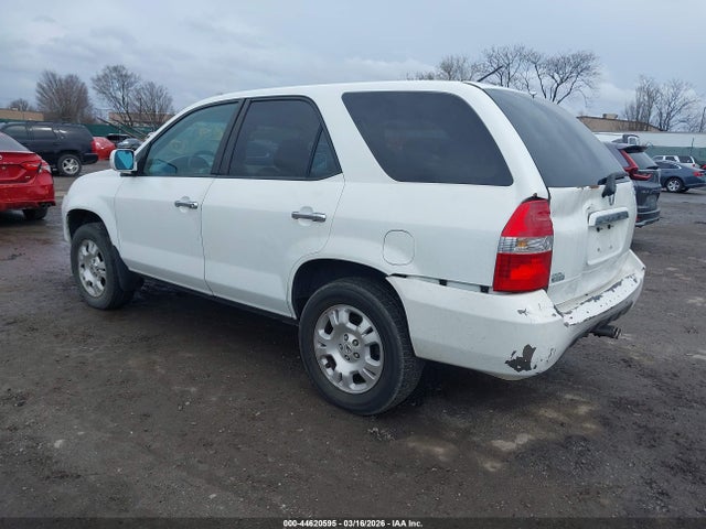 2002 Acura Mdx მანქანა იყიდება აუქციონზე, vin: 2HNYD18272H533412, აუქციონის ნომერი: 44620595