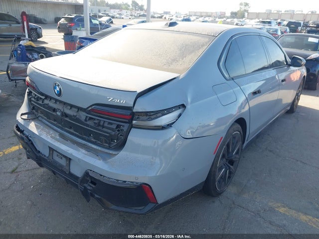 2024 Bmw 740i მანქანა იყიდება აუქციონზე, vin: WBA23EH08RCP83353, აუქციონის ნომერი: 44620835