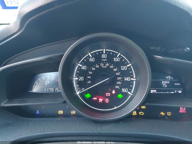 2018 Mazda Mazda3 Sport მანქანა იყიდება აუქციონზე, vin: 3MZBN1U77JM222523, აუქციონის ნომერი: 44620844