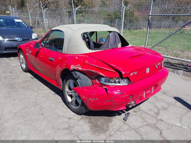 Продаж на аукціоні авто 2000 Bmw Z3 2.3, vin: 4USCH934XYLG04459, номер лоту: 44620846