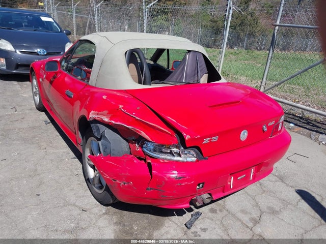 Продаж на аукціоні авто 2000 Bmw Z3 2.3, vin: 4USCH934XYLG04459, номер лоту: 44620846