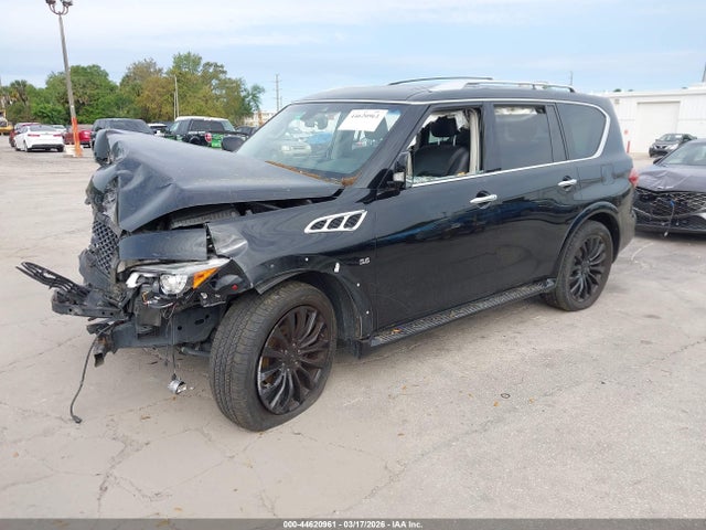 2017 Infiniti Qx80 მანქანა იყიდება აუქციონზე, vin: JN8AZ2NF0H9646623, აუქციონის ნომერი: 44620961