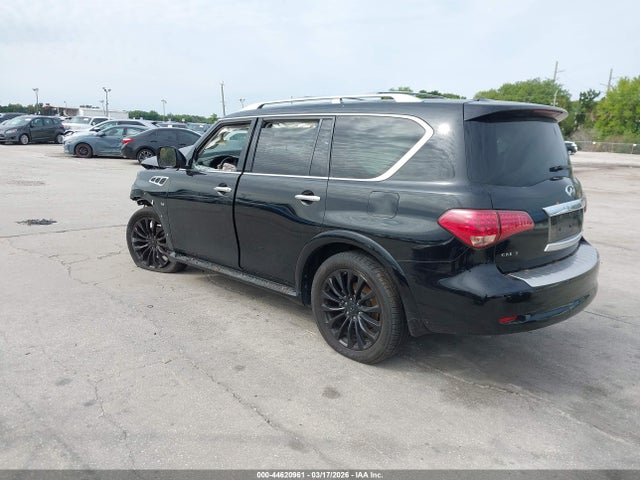 2017 Infiniti Qx80 მანქანა იყიდება აუქციონზე, vin: JN8AZ2NF0H9646623, აუქციონის ნომერი: 44620961