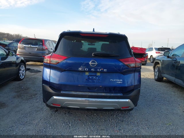 2023 Nissan Rogue Platinum Intelligent Awd მანქანა იყიდება აუქციონზე, vin: JN8BT3DD0PW309638, აუქციონის ნომერი: 44621007