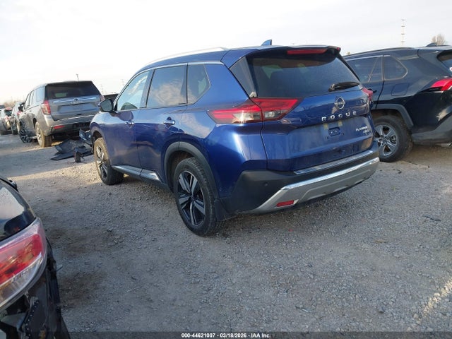 2023 Nissan Rogue Platinum Intelligent Awd მანქანა იყიდება აუქციონზე, vin: JN8BT3DD0PW309638, აუქციონის ნომერი: 44621007