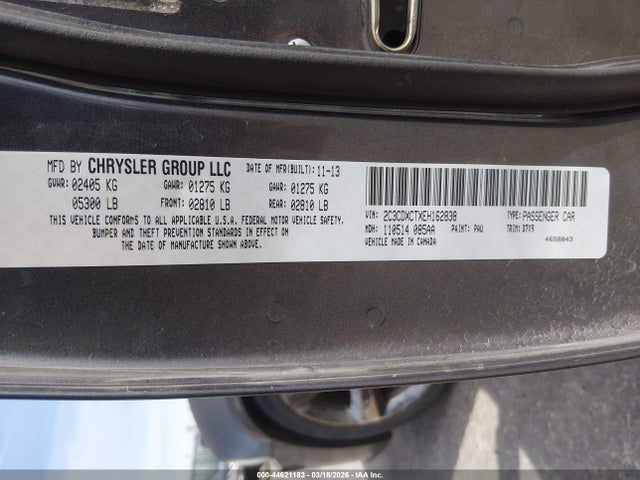 Dodge CHARGER R/T 2014 2C3CDXCTXEH162838 Image 9