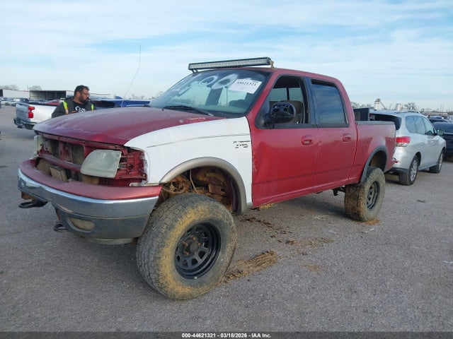 2002 Ford F-150 Lariat/xlt მანქანა იყიდება აუქციონზე, vin: 1FTRW08L72KE03890, აუქციონის ნომერი: 44621321