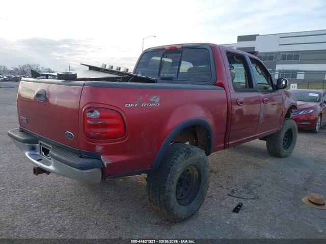 2002 Ford F-150 Lariat/xlt მანქანა იყიდება აუქციონზე, vin: 1FTRW08L72KE03890, აუქციონის ნომერი: 44621321