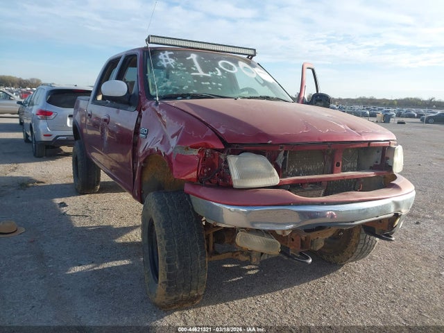 2002 Ford F-150 Lariat/xlt მანქანა იყიდება აუქციონზე, vin: 1FTRW08L72KE03890, აუქციონის ნომერი: 44621321