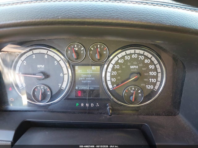 Продаж на аукціоні авто 2009 Dodge Ram 1500 Laramie, vin: 1D3HV13T89S705637, номер лоту: 44621408