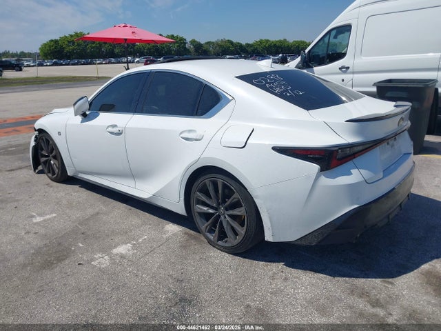 44621462 :رقم المزاد ، JTHGZ1B20N5050298 vin ، 2022 Lexus Is 350 F Sport مزاد بيع