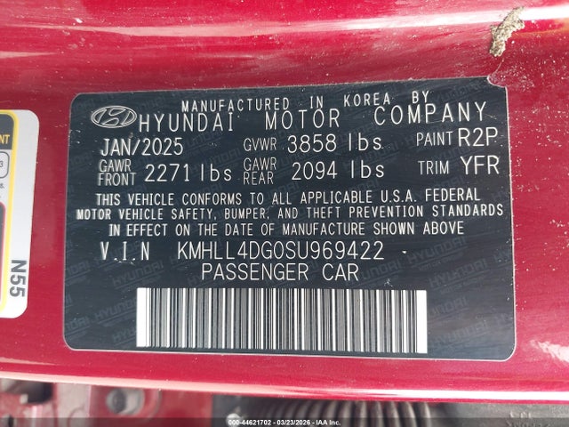Hyundai ELANTRA SE 2025 KMHLL4DG0SU969422 Image 9