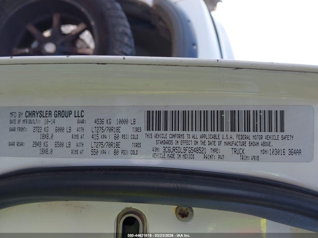 2015 RAM 2500 3C6UR5DL9FG548521 Photo 8