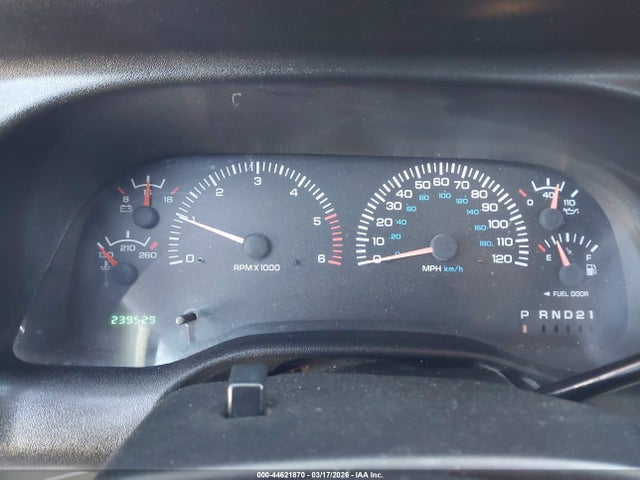 44621870 :رقم المزاد ، 3B7HC13Y31G714025 vin ، 2001 Dodge Ram 1500 St مزاد بيع