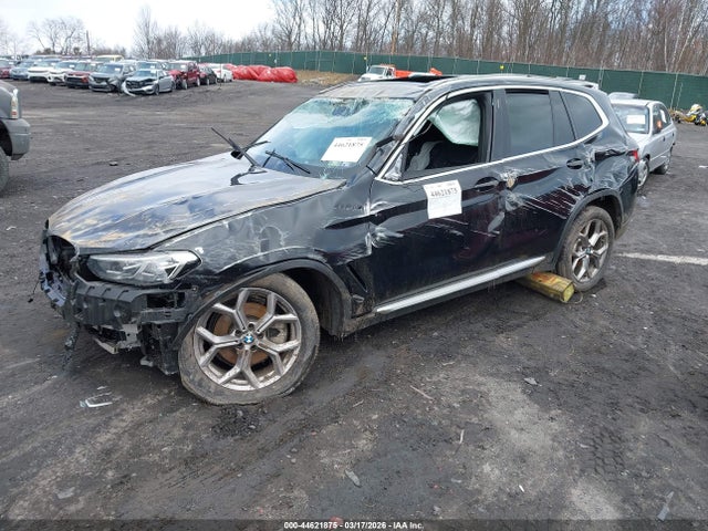 2022 Bmw X3 Xdrive30i მანქანა იყიდება აუქციონზე, vin: 5UX53DP05N9J45059, აუქციონის ნომერი: 44621875
